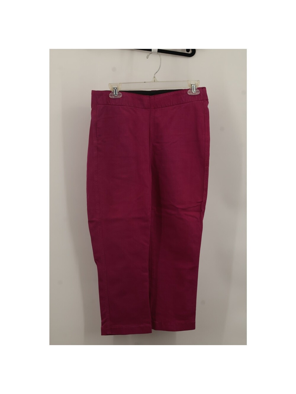 Miraclebody Women's High Rise Stretch Jeans Elastic Waist Pockets Size 8 Purple